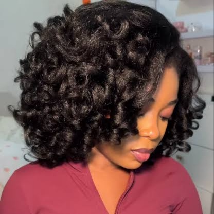 Rod set at Fabluxe Hair, Weave & Wigs in Atlanta, GA