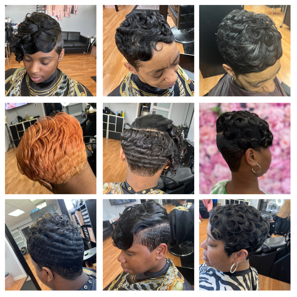 Shampoo/Style (Short Cut)
