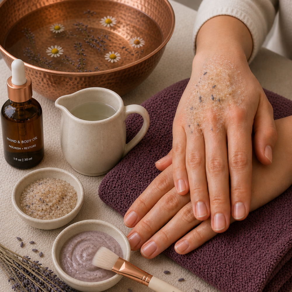 Soul Ritual Manicure at The Upper Hand/ Lisa Sivak in La Mesa, CA