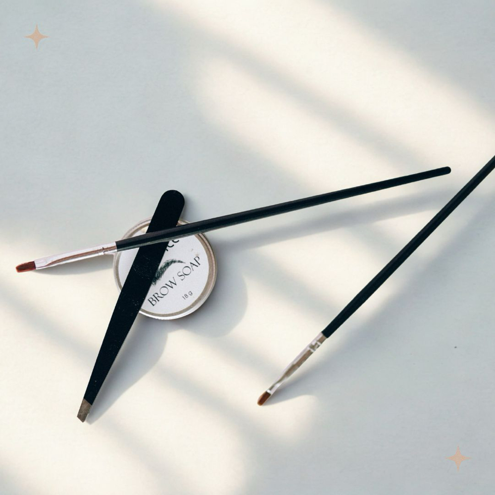 Brow Lamination + Tint at Ox + Linen Salon in Spring, TX