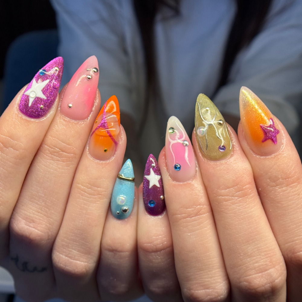 04 Nail Art at good dae studio in Worthington, OH