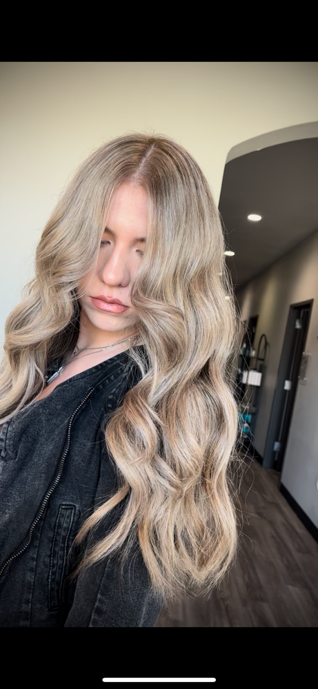 Balayage+Toner+Haircut