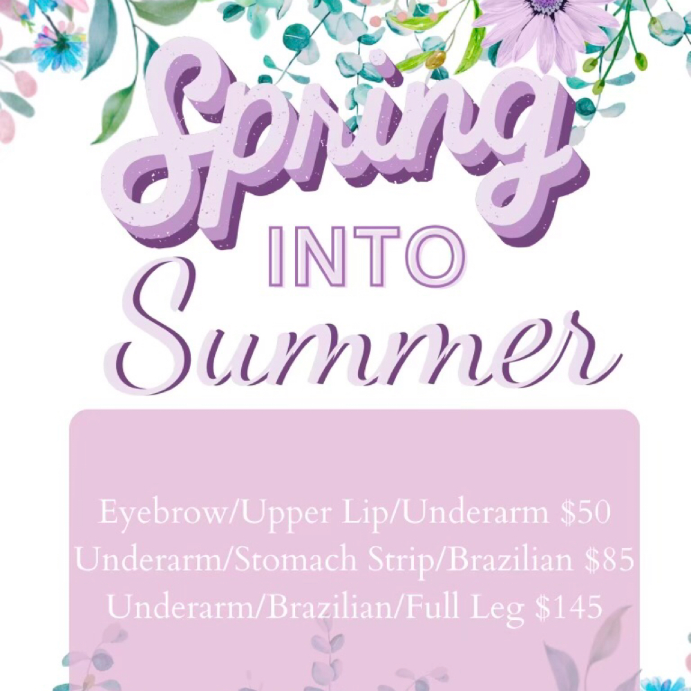 Spring Bundle Services at The Wax House in Rock Hill, SC