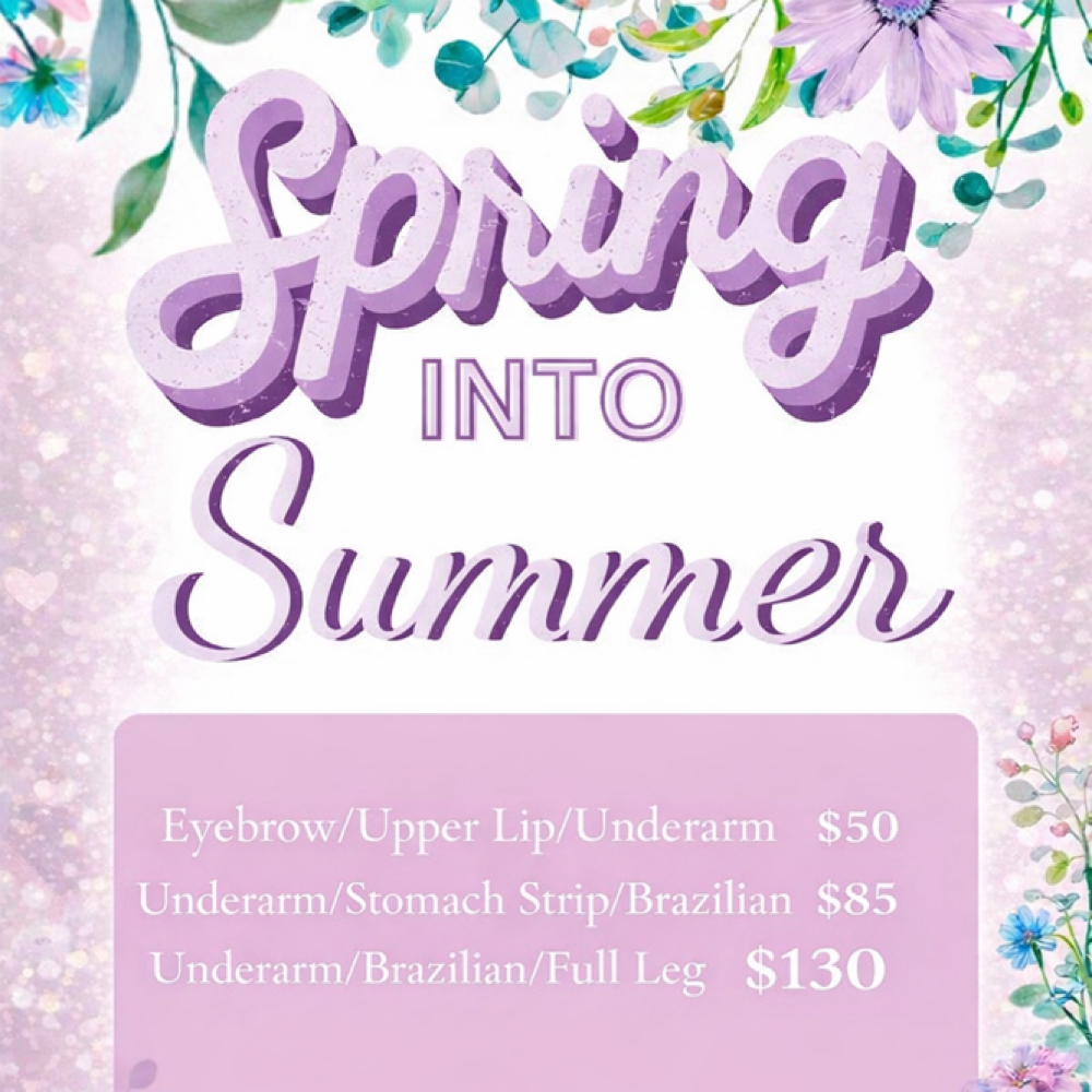 Spring Bundle Services at The Wax House in Rock Hill, SC