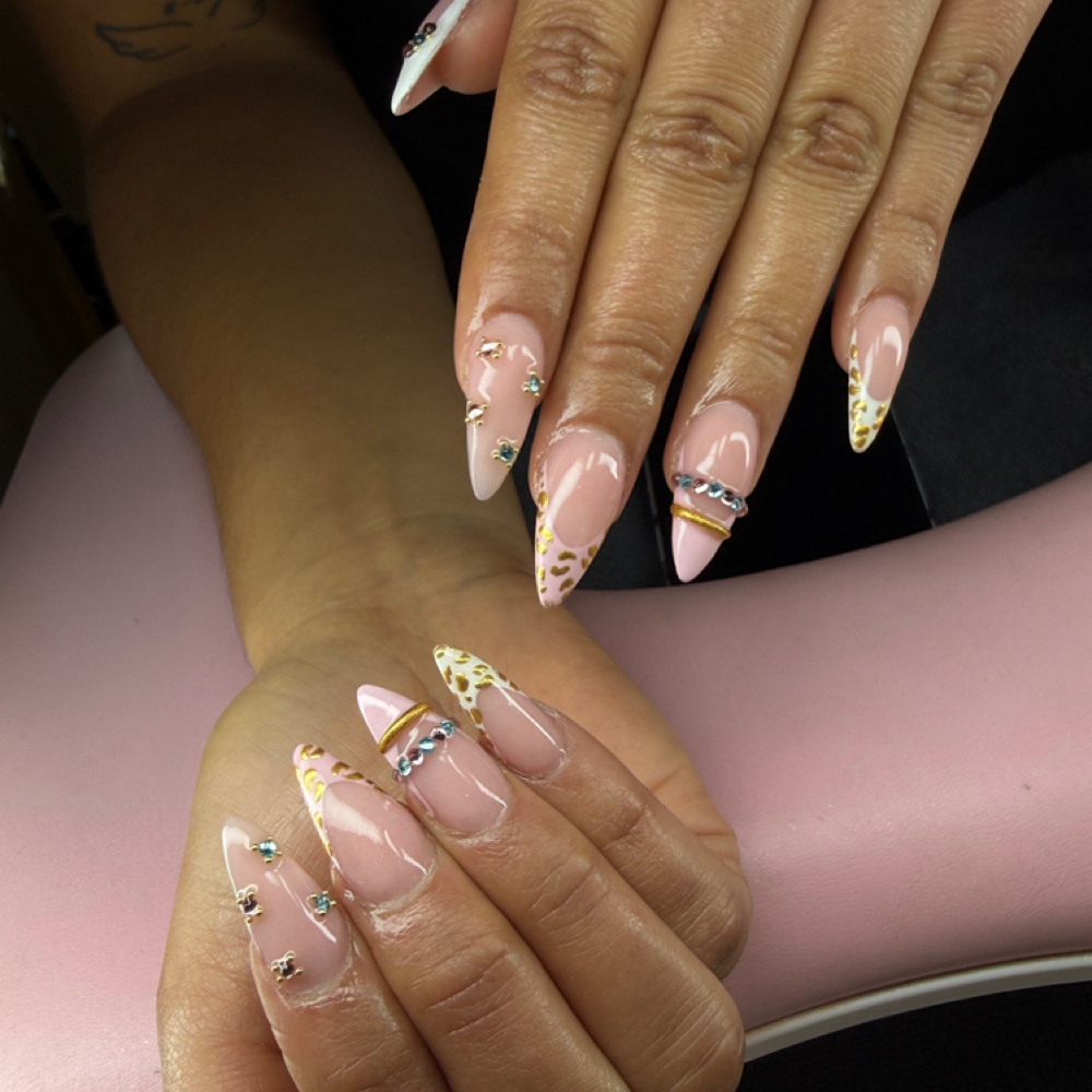 Acrylic Fill at Isabella’s Spa in Gilmer, TX