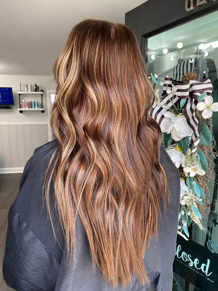 Base Color In Between Foils at Hair By Lacie in Marrero, LA