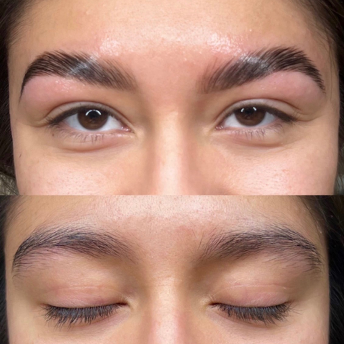 Eyebrow lamination at Sunshine Glow in Belleville, NJ