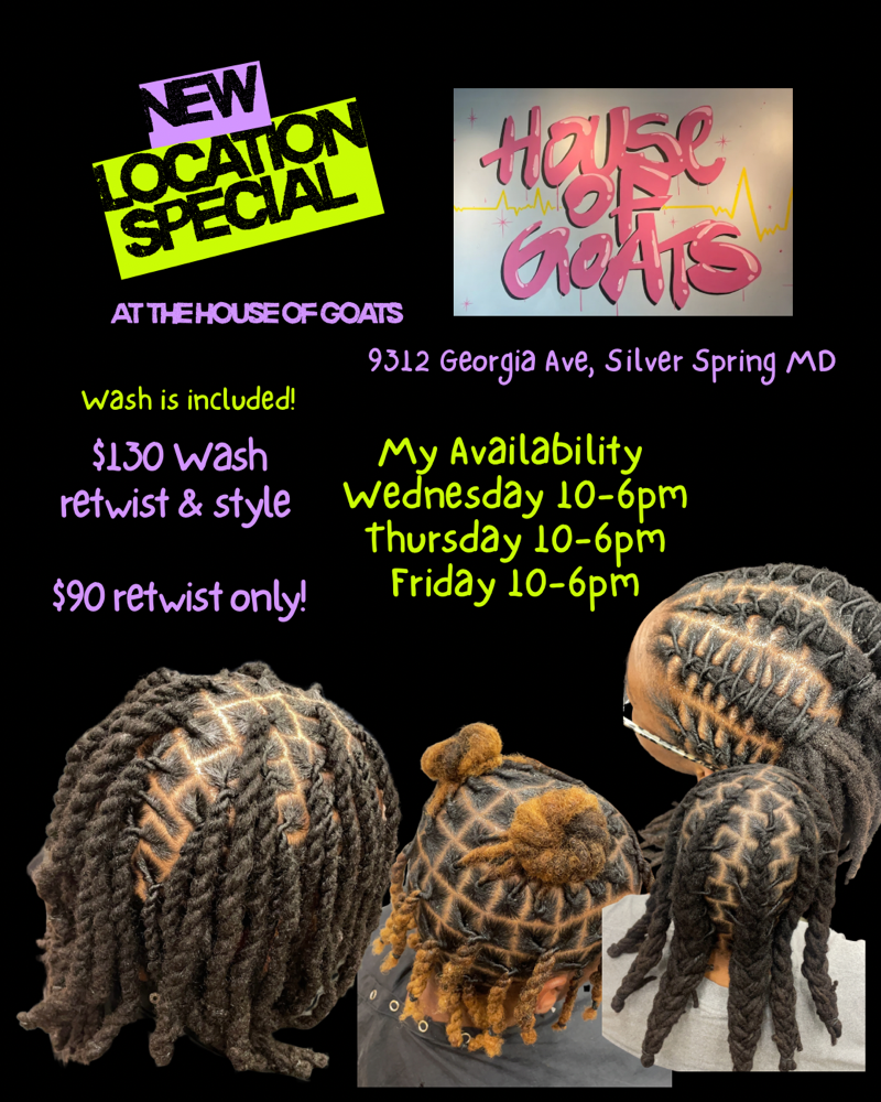 Lovelylocs Special*Retwist & Style*