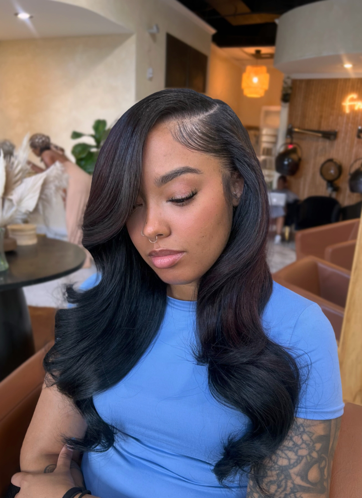 Quick Weave W/ Leave Out