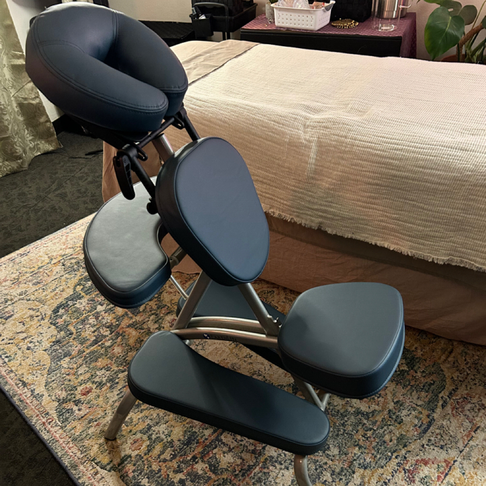 Chair massage at Massage Alchemy by Jade in Fort Collins, CO