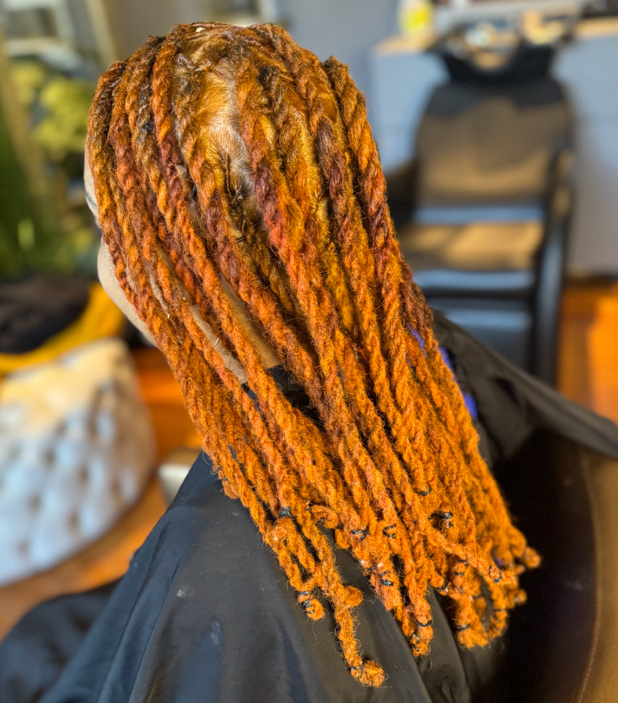 Two Strand Beyond Shoulder(<99 locs