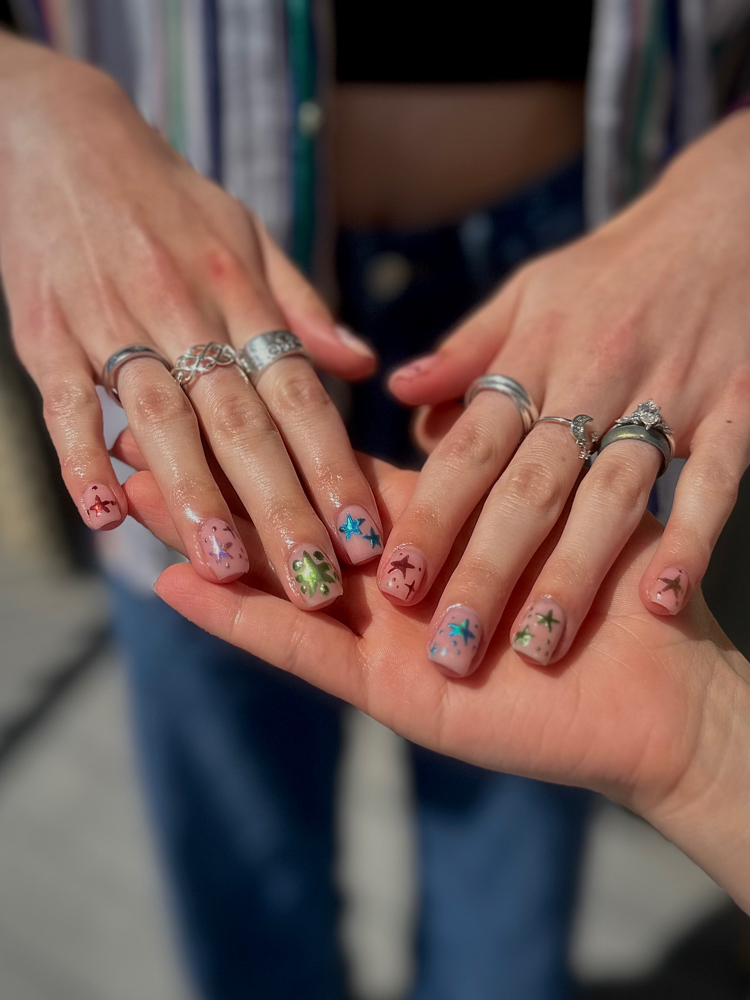 Russian Manicure (gel) at Opal Nails in Bend, OR