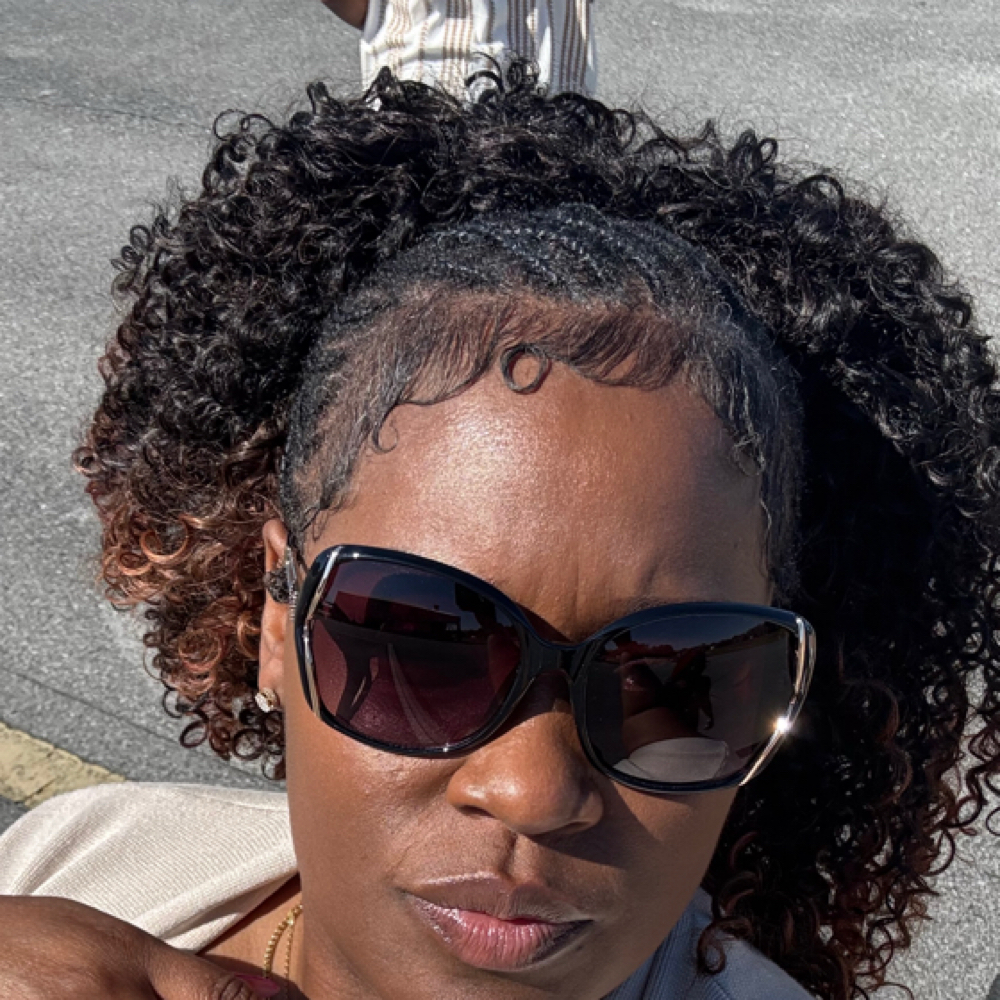 Natural Fulani Braid+QW at MsRuthStyles in Lawrenceville, GA