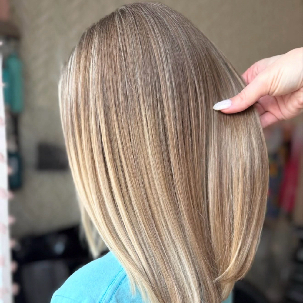 Partial Highlight at Lumi Salon Studio in Locust Grove, VA