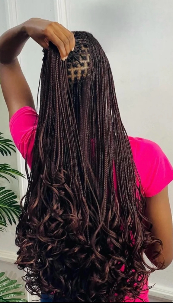 French Curl at Long Beach - Blessings Hair Braiding in Long Beach, CA