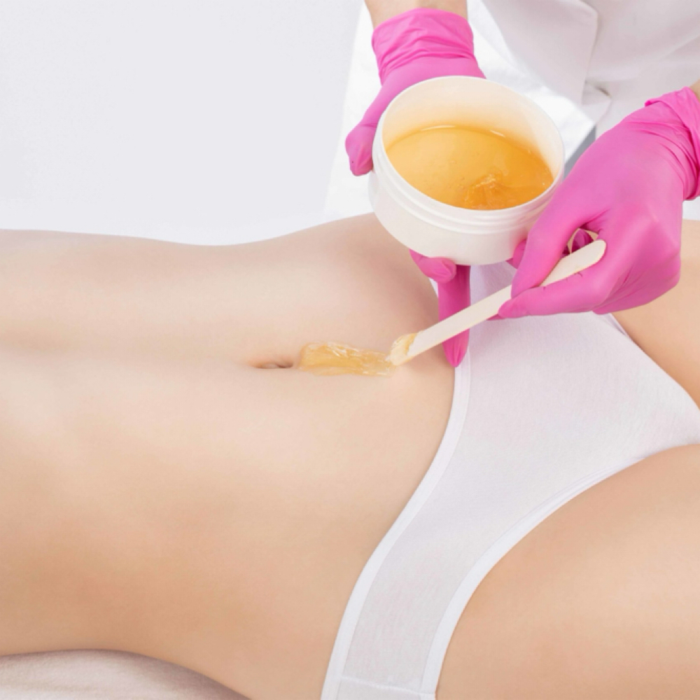 Stomach at Adorn Lashes + Sugaring in Bremerton, WA