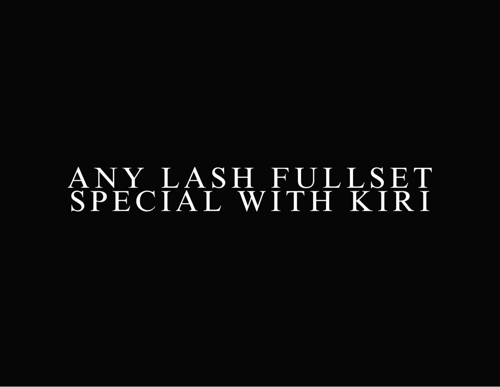 MAY ANY FULLSET SPECIAL WITH KIRI