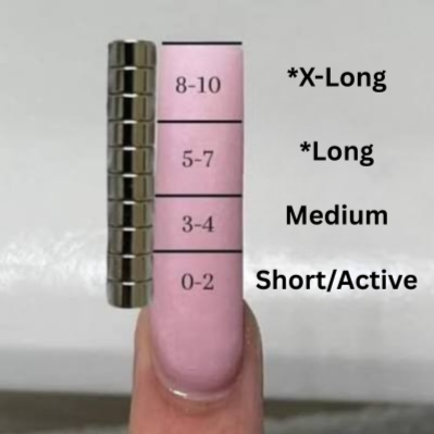 Add Length (Full Set) at 425 Nail Bar & Pedicure Lounge in Richmond, VA