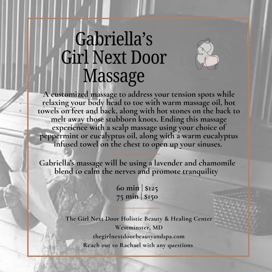 Gabriella’s Girl Next Door Massage