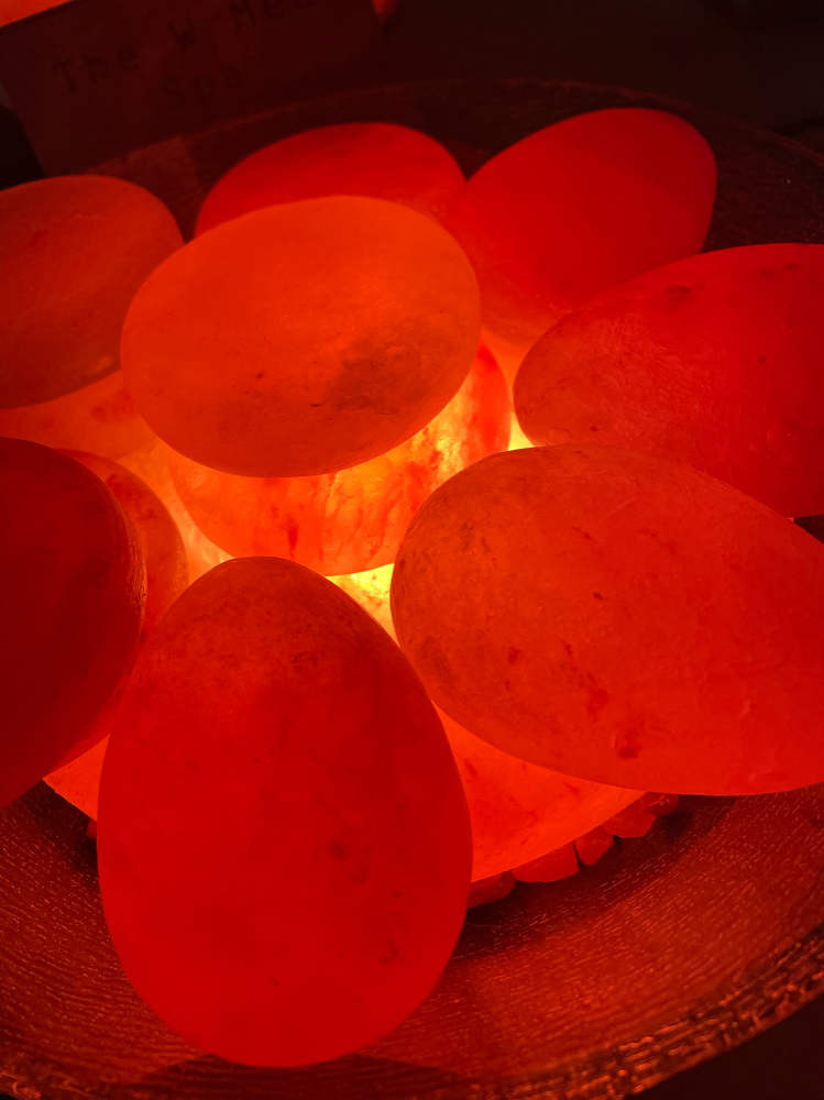 Himalayan salt, stone massage