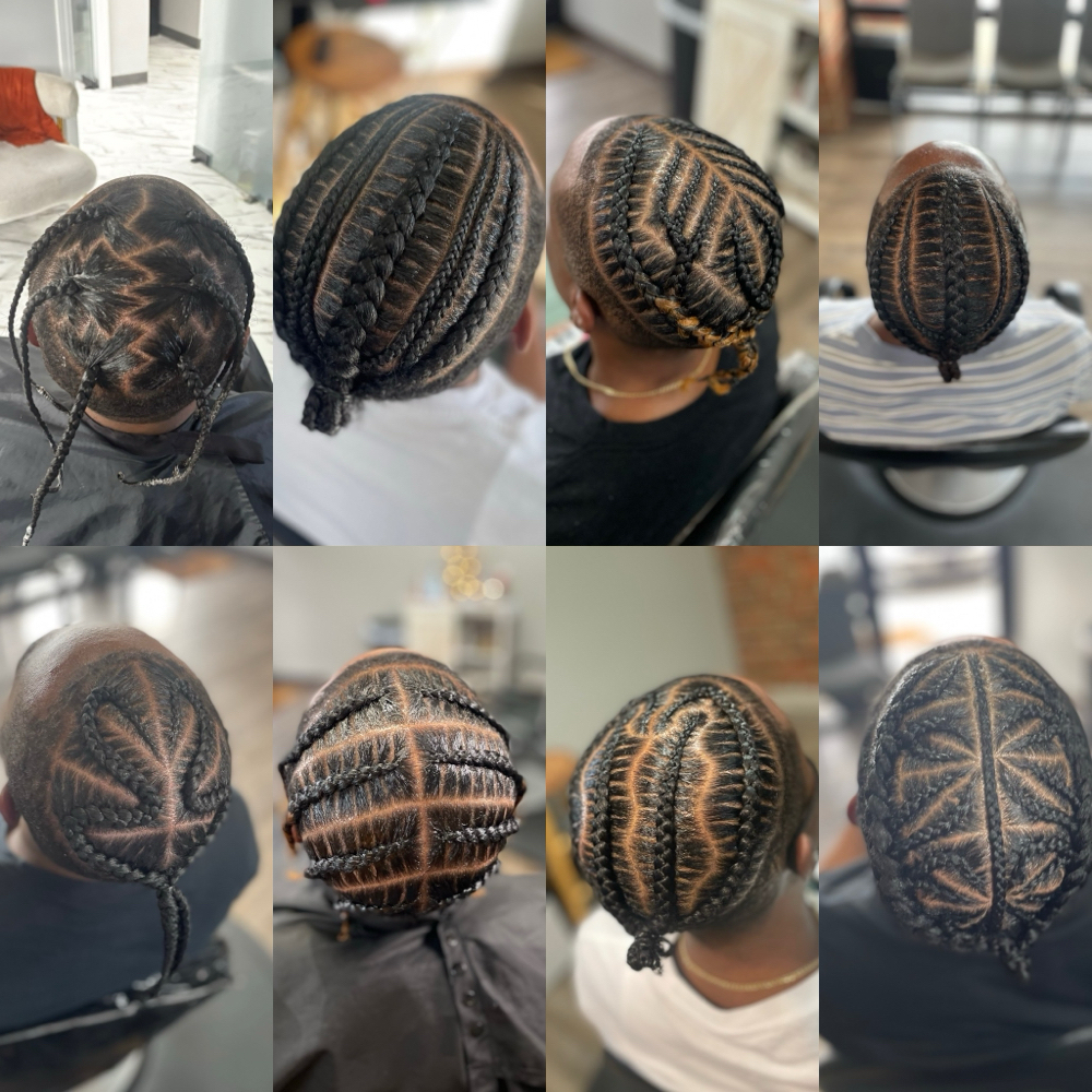 Cornrows(High Top Cut) at AB STYLEZ in High Point, NC