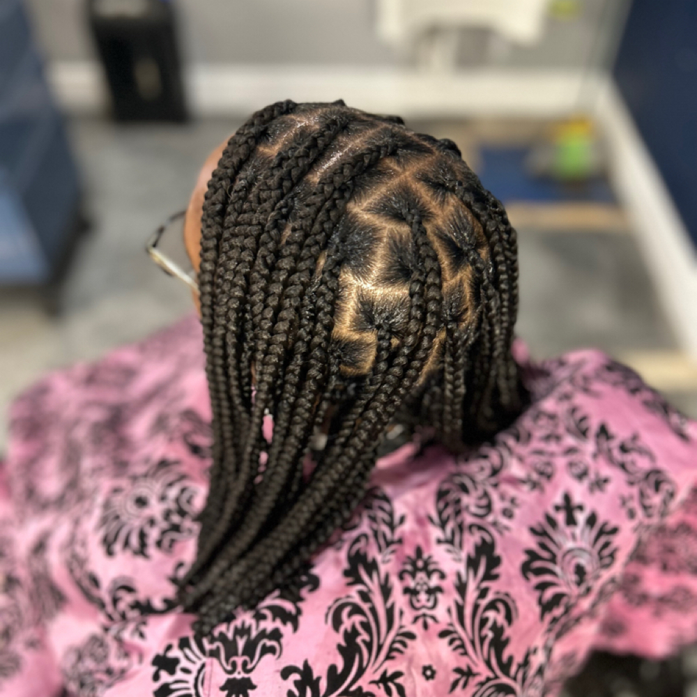 Braided Bob (Box Braids) at Looks Of Beauty in Bullhead City, AZ