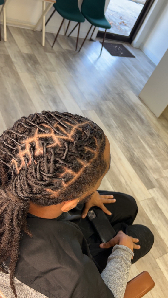 Loc Retwist Half Head/Style