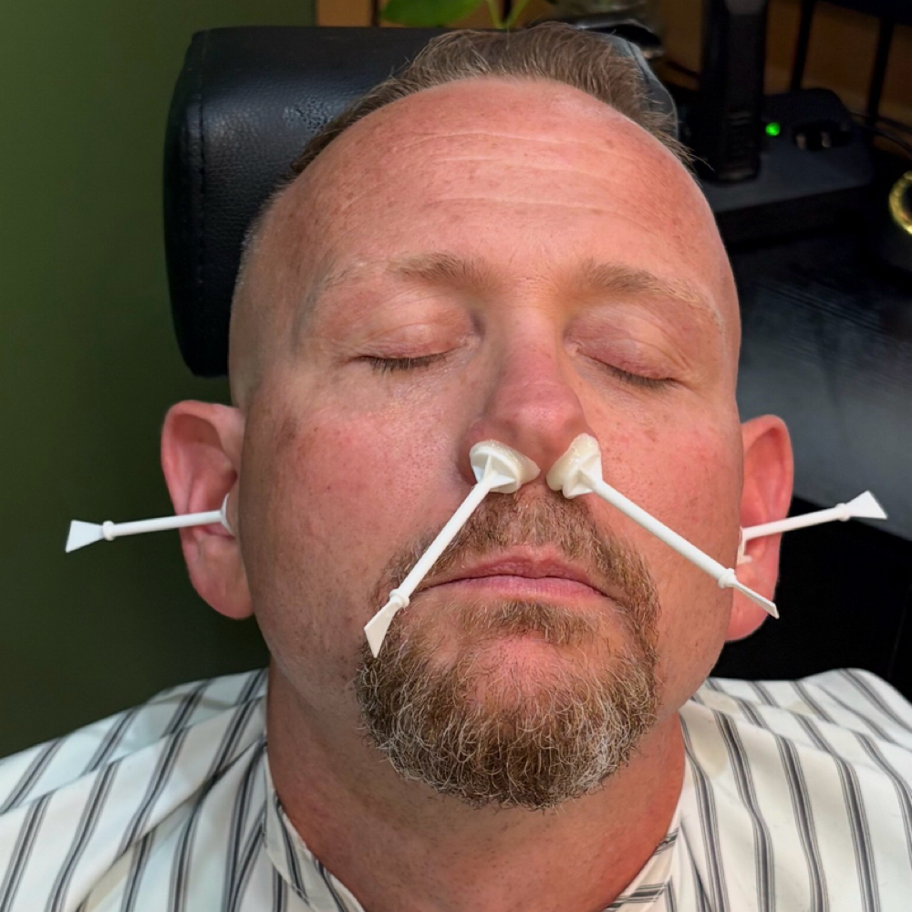 Mens Ear And Nose Waxing Combo at Iron&Oak Barber Lounge,LLC in Marlton, NJ