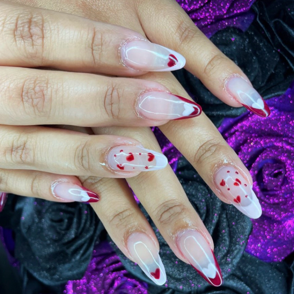 gel x nails at kelly garcia in cumming, GA