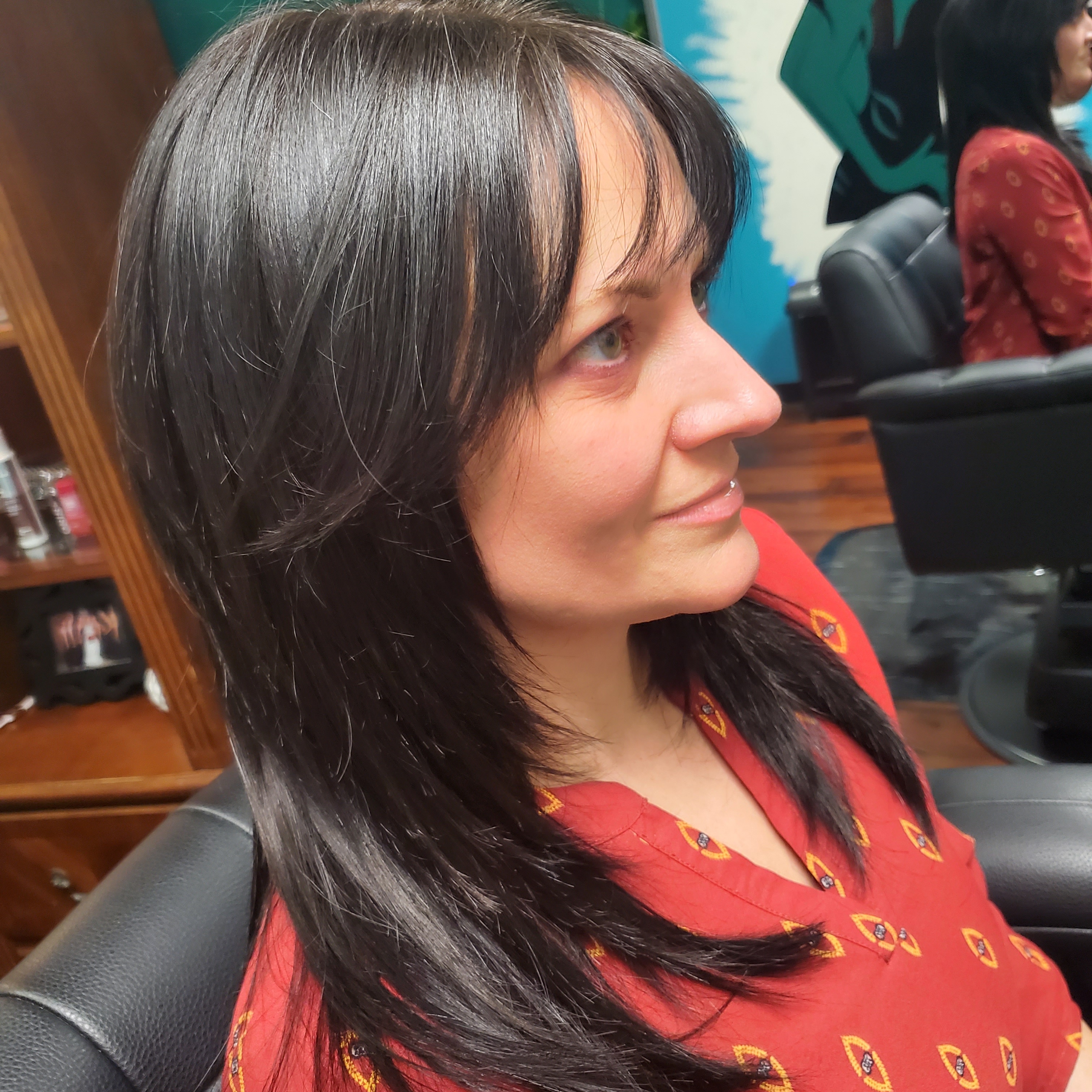 Woman Haircut at Kara Diaz Hair in Canyon Lake, TX