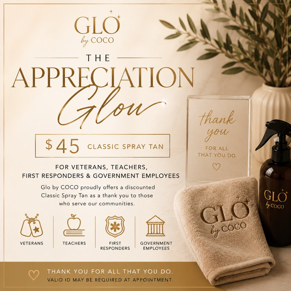 The Appreciation Glow at Glo by Coco in Mooresville, NC