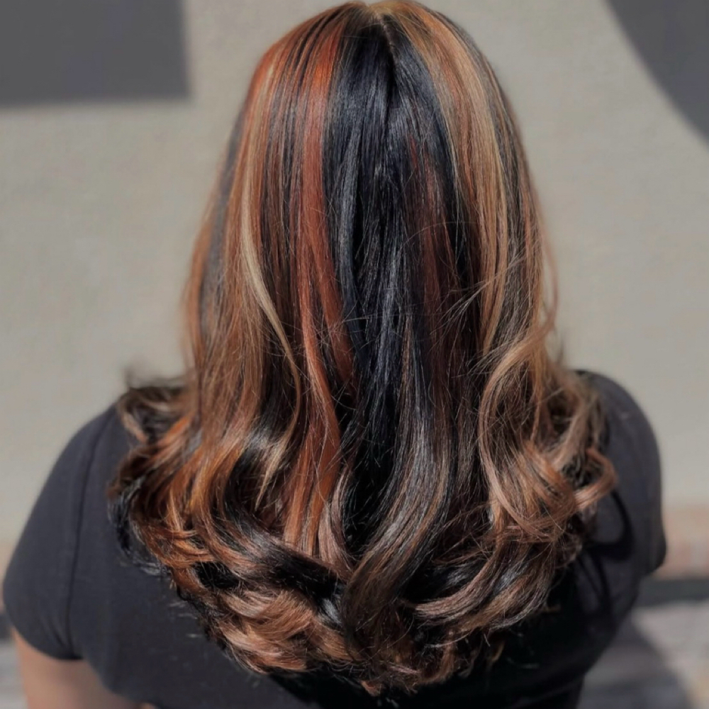 Rainbow/multi Colors at Safirehairstyles in Santa Clarita, CA