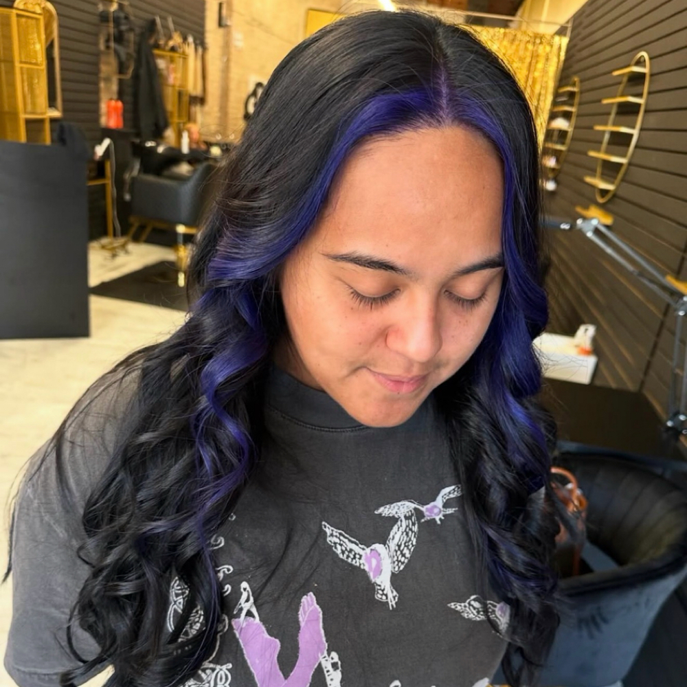 Face Framing Highlights at Uniquely Yours Beauty Bar in Melrose Park, IL