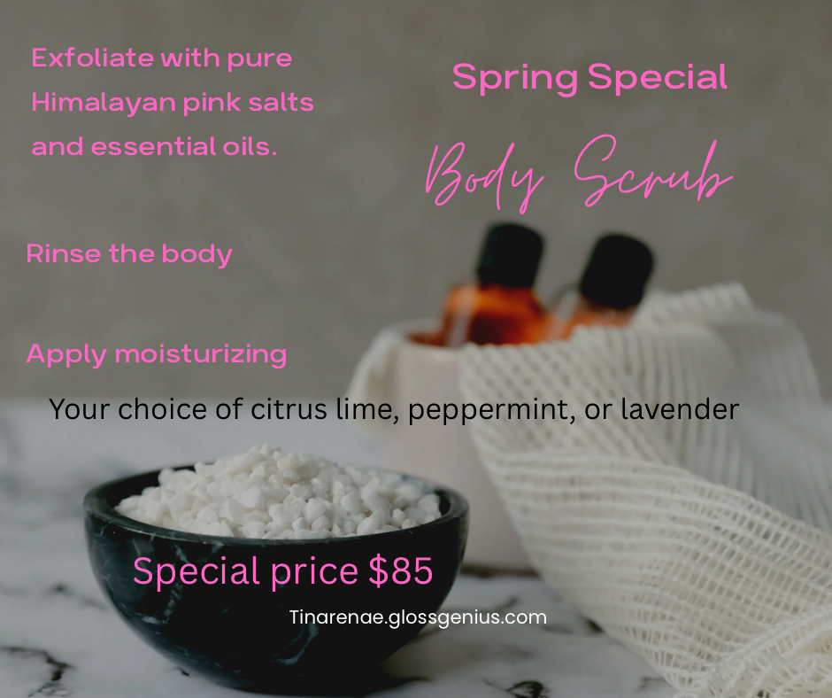 May Special Salt Scrub