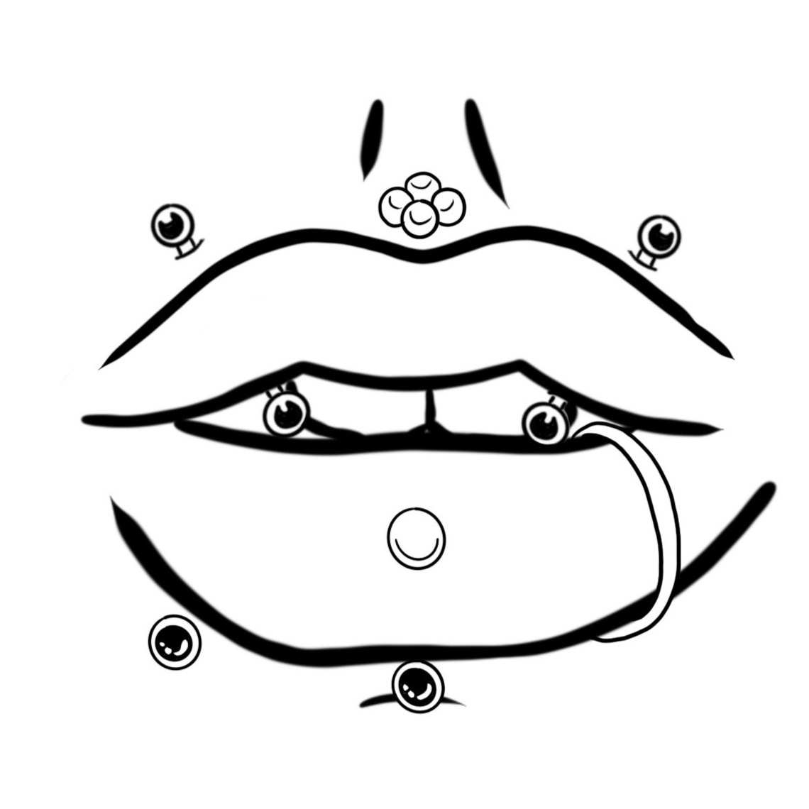 Oral Piercings at Piercing Perfections - North Olmsted in North Olmsted, OH