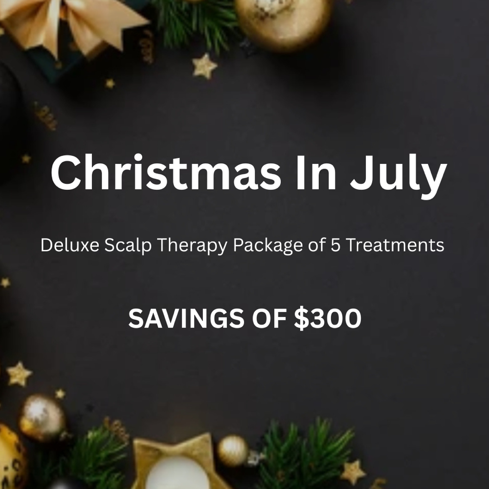 CIJ  5 Deluxe Scalp Therapy Package