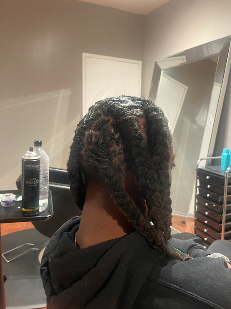 Re-Twist 6 FrenchBraided Dreads