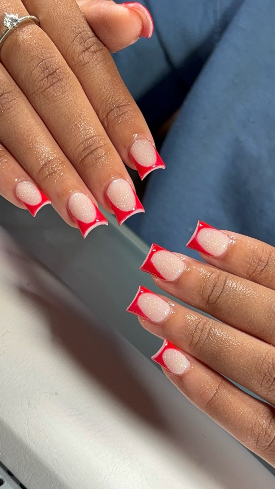 Duck Frenchies at nailsbymal3iah in Americus, GA