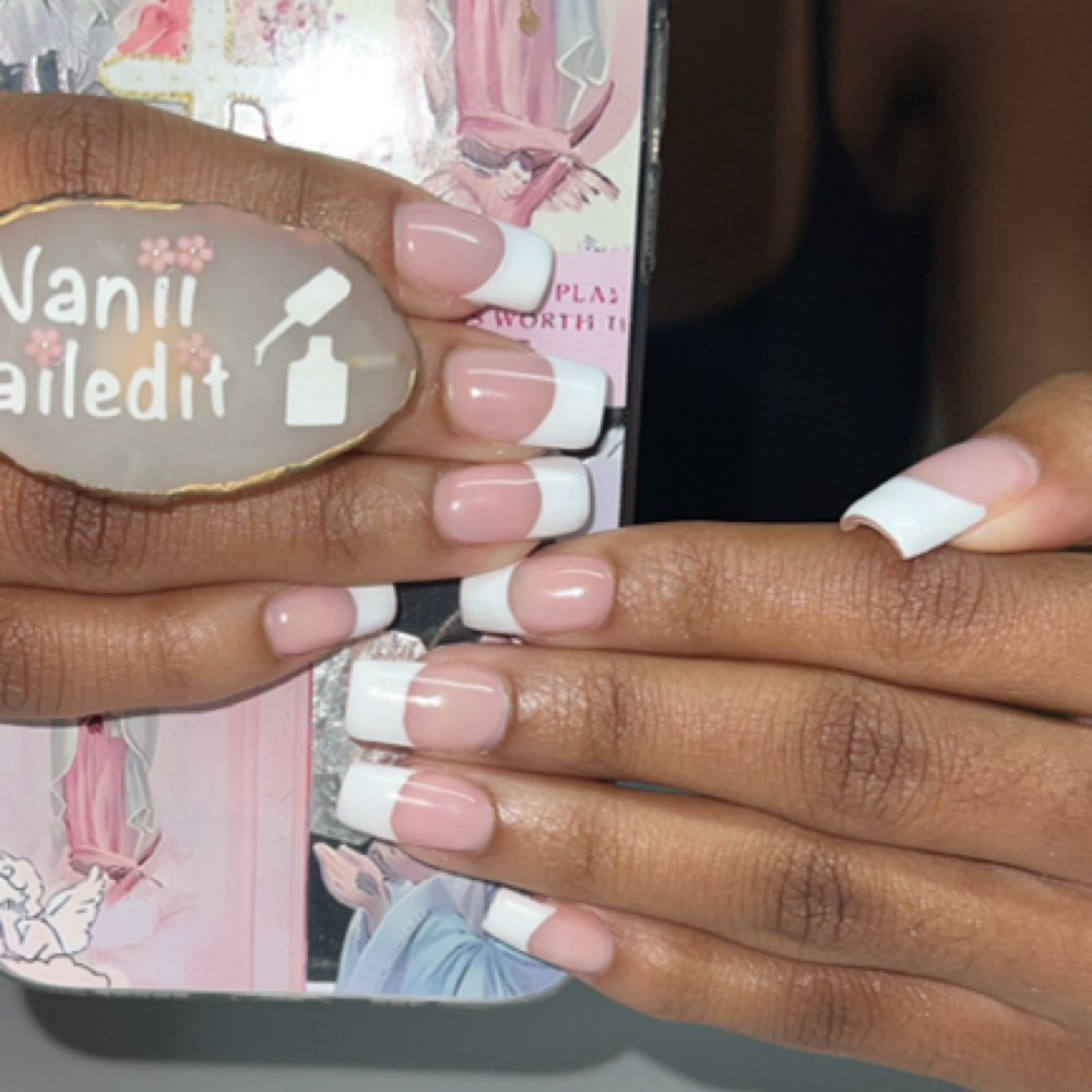 Sculpted Builder Gel w/ Length at Studio360 Nails & Barber Co. by Naniinailedit in Tampa, FL