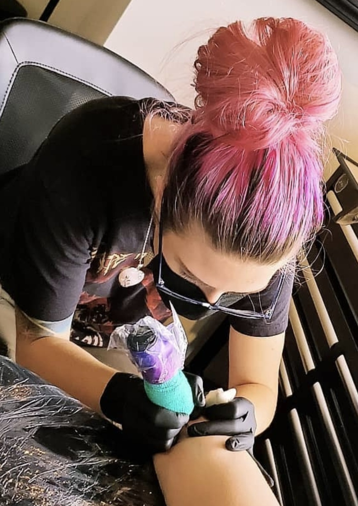 Touch-Up Session at Dani Louise Ink in Addison, TX