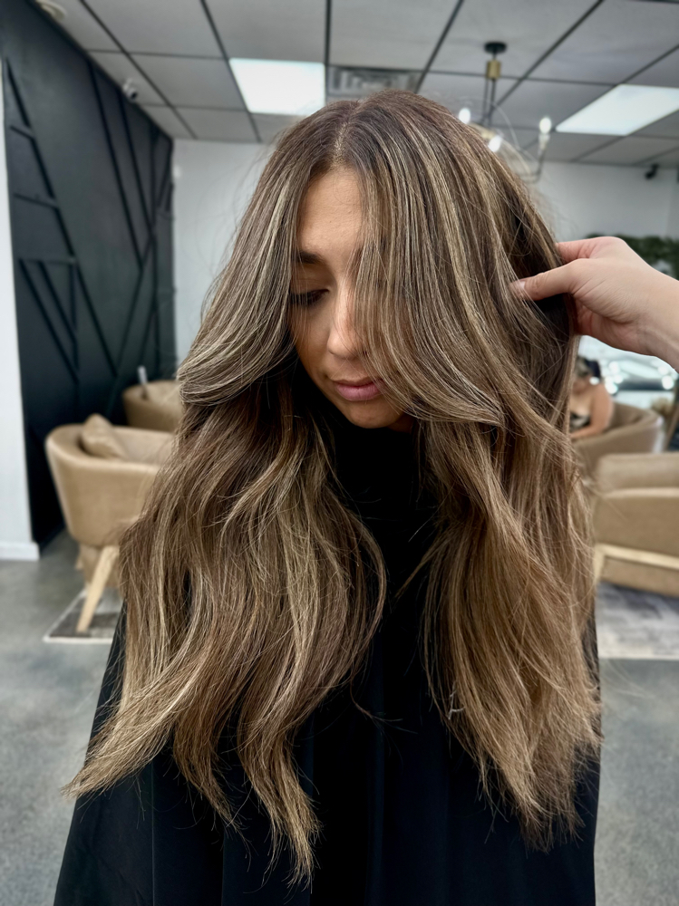 Partial Highlight/ Balayage at Lizbeth Jimenez in Odessa Texas, TX