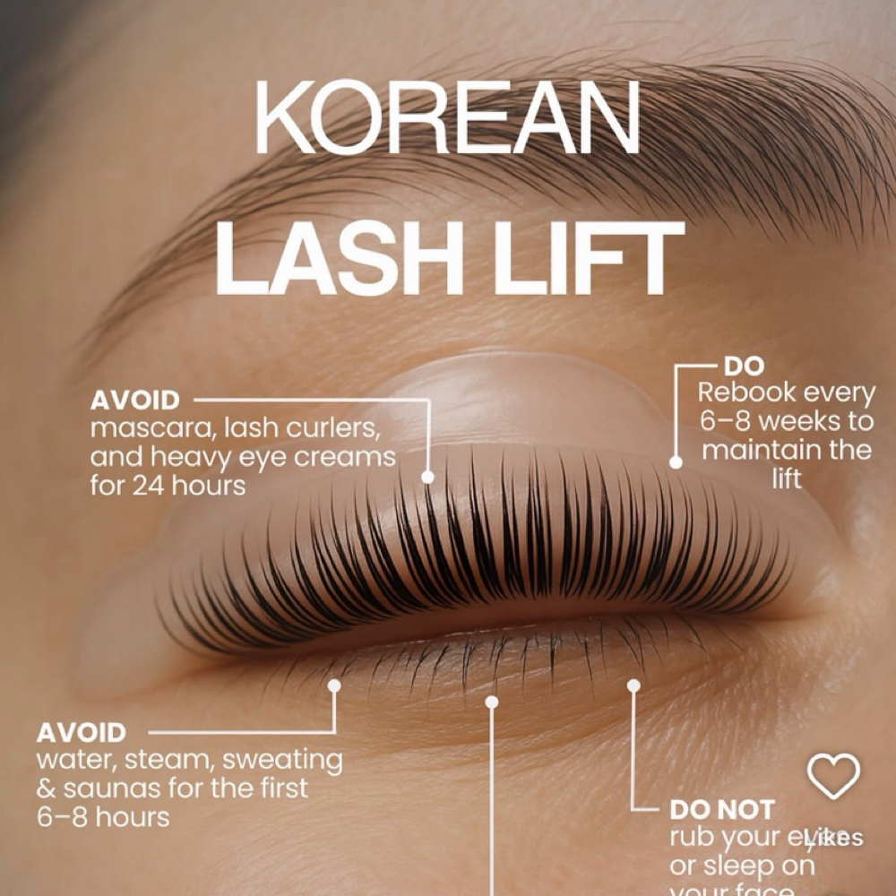 Korean Lash Lift + Tint at Brow’s By Anna permanent make up studio& Brow design in Illinois, IL