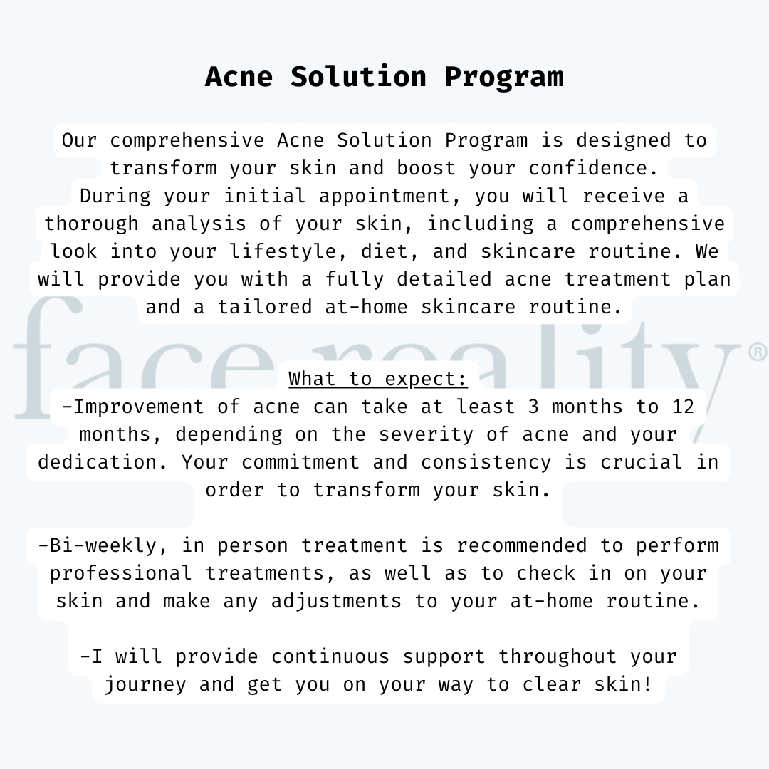 Acne Solutions Initial Treatment