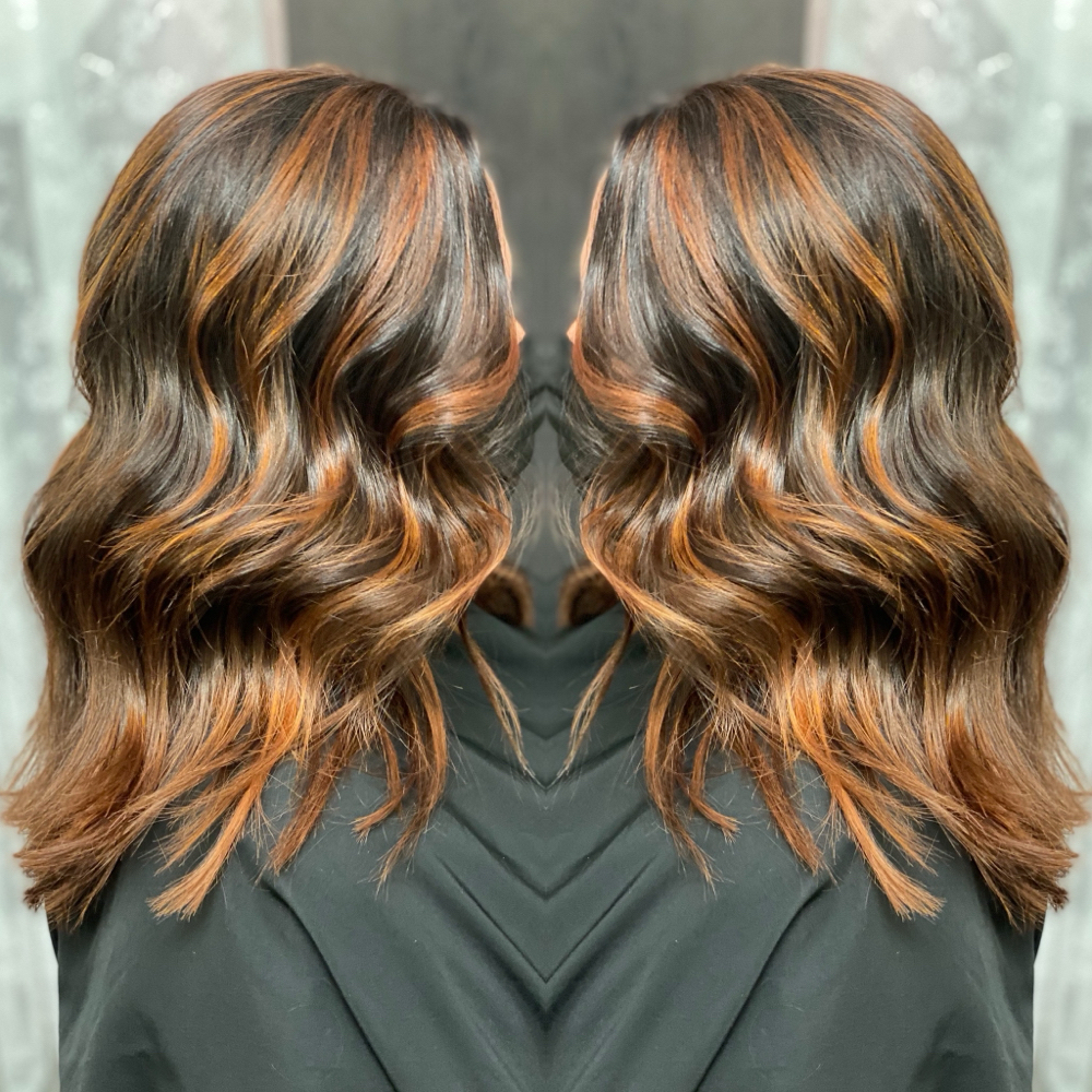Full Highlights And Cut at Hair by Charlie Megan in Dayton, OH