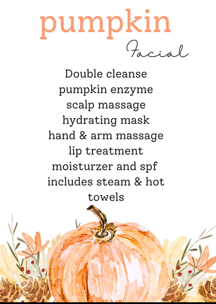 Pumpkin Facial