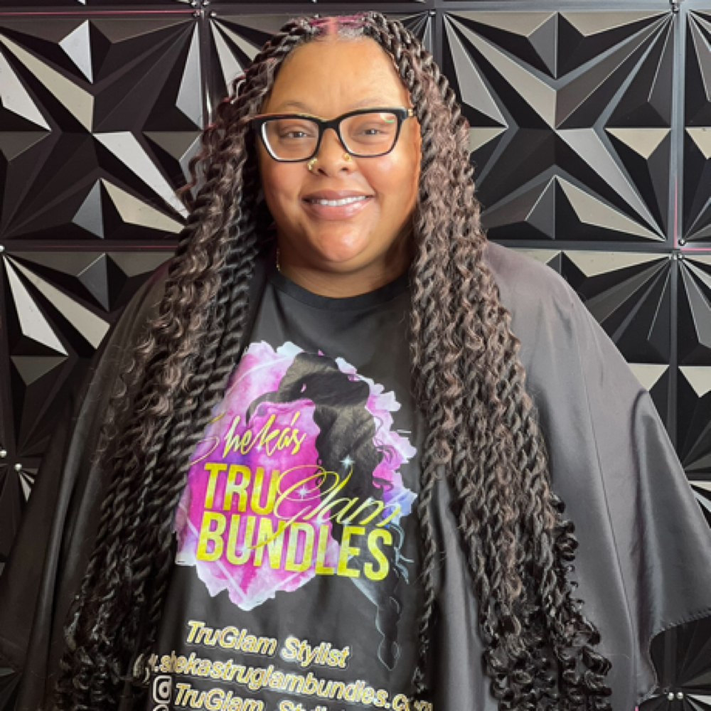 Large Boho twist at TruGlam Stylist in Winston Salem, NC