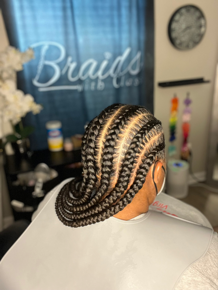 Stitch Braids/w Braiding Hair(6)