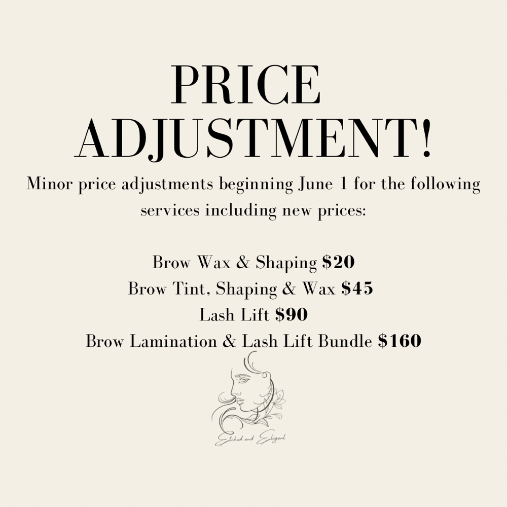 PRICE ADJUSTMENT 06/01