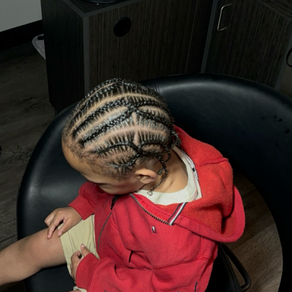 Boys Braids at The Braid Studio in Arlington Tx, TX
