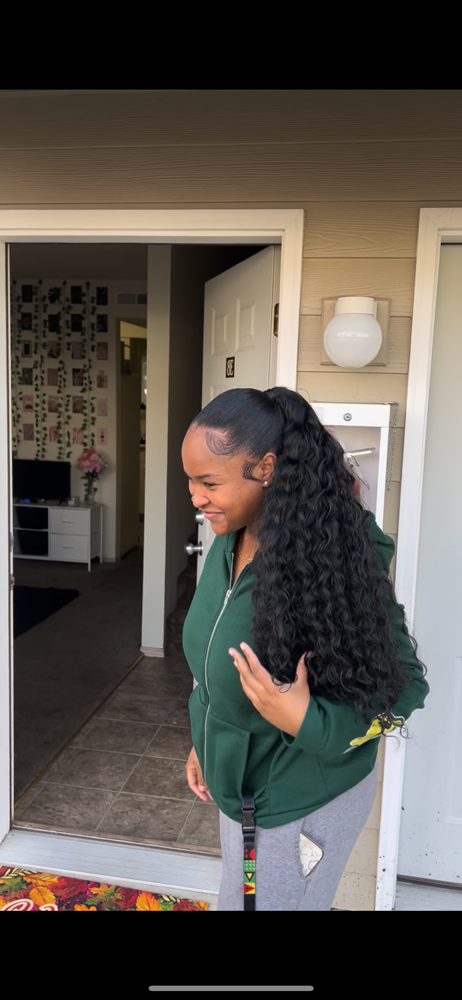 Ponytails/ Braided Ponytails
